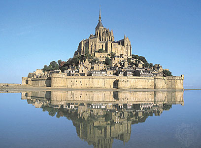 Mont Saint Michel in Francia